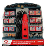 PROLINETECH Set za brušenje i graviranje + 300el PLT/MG-300