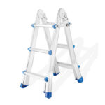 Zglobne teleskopske merdevine 4x3 Aluminijumske