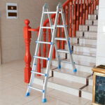 Zglobne teleskopske merdevine 4x3 Aluminijumske - Slika 5