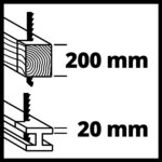 EINHELL Višenamenska testera - lisičarka 950W TE-AP 950 E - Slika 9