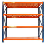 SuperHome 200x200x60cm 4x200kg Potpuno Metalna Montažna Polica