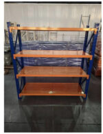 SuperHome 200x200x60cm 4x200kg Potpuno Metalna Montažna Polica - Slika 2