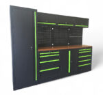 PROLINETECH Profesionalni radionicki radni sto sa ormarima i perforiranom pločom - Slika 5