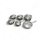 PROLINETECH Inox set posuđa 12 delova PLT/CO-012 - Slika 3