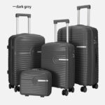 PROLINETECH Set putničkih kofera 4/1 PLT/KS-GREEY Dark Greey