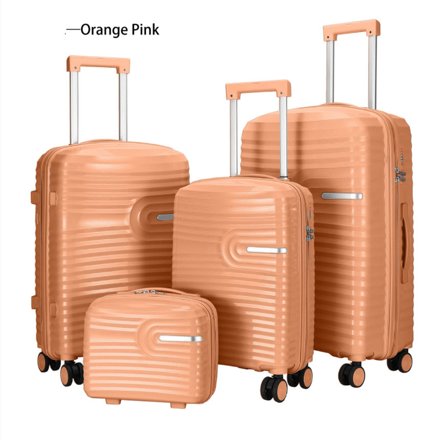 1 PROLINETECH Set putničkih kofera 4/1 PLT/KS-OPNK Orange Pink - Slika 1