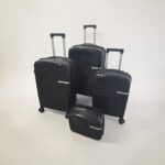 PROLINETECH Set putničkih kofera 4/1 PLT/KS-BLK Black - Slika 2