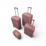 PROLINETECH Set putničkih kofera 4/1 PLT/KS-RGLD Rose Gold - Slika 3